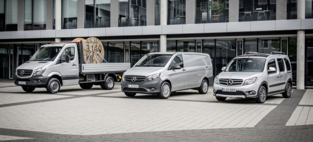 Mercedes-Benz Vans auf Wachstumskurs: Mercedes-Benz Vans fährt neue Absatzrekorde ein