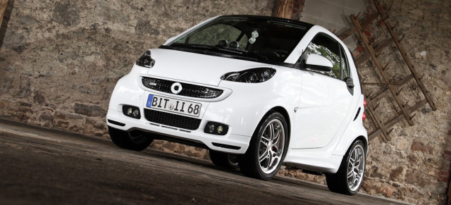 Rekordverdächtig: smart fortwo pulse zum tailor made Brabus umgebaut: Akkord als Sport  2012er W451 Neuwagen-Tuning in nur 12 Stunden 