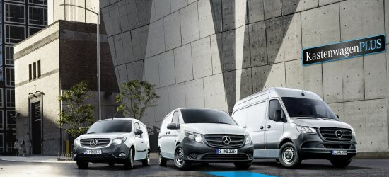 Mercedes-Benz Vans Sondermodelle: Da kannste einpacken:  Kastenwagen PLUS Sondermodelle von Mercedes-Benz Vans