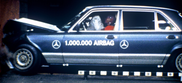 Vor 40 Jahren: Initialzündung für den Insassenschutz: Bosch und Daimler bringen das elektronische Airbag-Steuergerät ins Auto