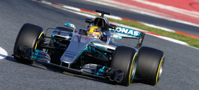 Formel 1 Testfahrten in Barcelona: Silberpfeile schon zuverlässig und schnell!
