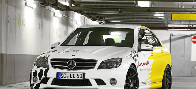 Mercedes mit AMG Gen-Manipulation: Getunter Mercedes C 63 von Wimmer Rennsporttechnik