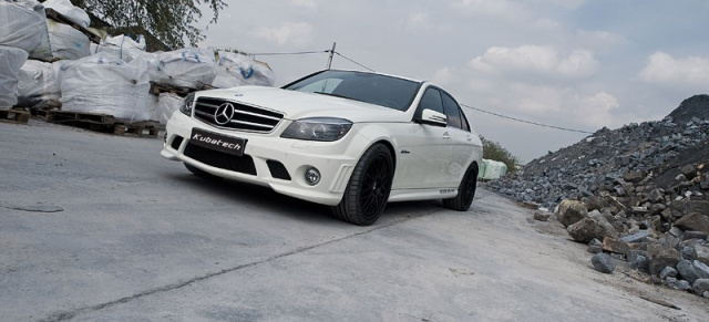 Mercedes mit mehr: C63 AMG Tuning von mcchip-dkr: Nach der Leistungskur hat der Mercedes 583 PS unter der Haube