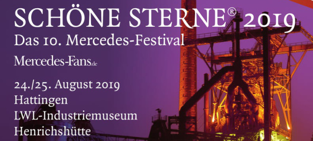 SCHÖNE STERNE® 2019: Termin und Ort stehen fest: Das Mercedes-Festival steigt im August 2019
