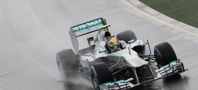 Grand Prix von Malaysia: Vettel auf der Pole: Lewis Hamilton und Nico Rosberg starten von den Positionen vier und sechs!