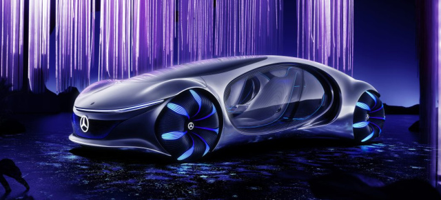 Mercedes-Benz Showfahrzeug-Premiere auf der CES 2020: Showcar mit ganz viel Zukunftspotzential: Mercedes VISION AVTR