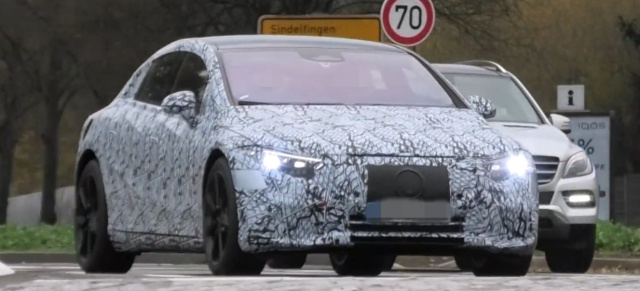 Mercedes-EQ Erlkönig erwischt: Star-Spy Shot-Video: Aktuelle Bilder vom Mercedes EQS