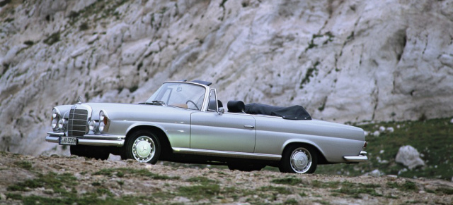 Rückblick: Offene S-Klassen mit Stern: Mercedes-Benz Oberklasse-Cabriolets seit rund 100 Jahren - das Comeback des Traumwagens