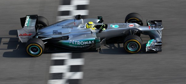 Test Mercedes W03: 2. Tag: Nico Rosbergs erste Eindrücke vom neuen Mercedes Silberpfeil 