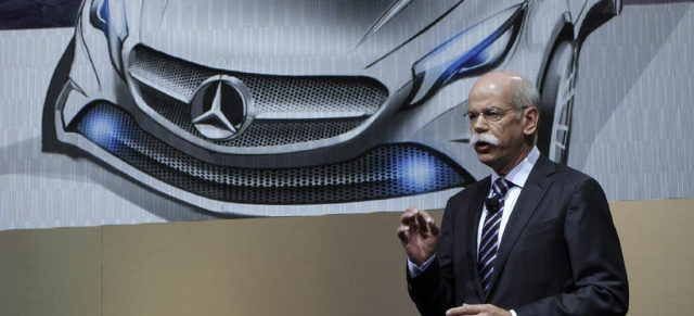 Chefsache:  Dr. Zetsche kauft Daimler Aktien : Zeichen setzen: Daimler Vorstandsvorsitzender kauft für rund 1,2 Millionen Euro eigene Aktien