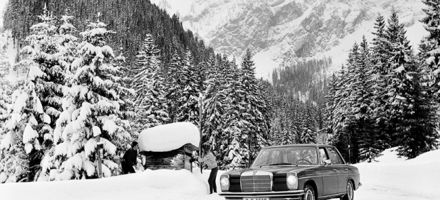 Mercedes-Benz im Schnee: Wallpaper zum Herunterladen: Bildschirmhintergründe zum Downloaden: Die schönsten Mercedes-Motive im Schnee 