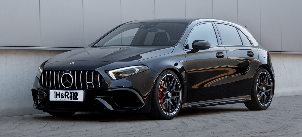 Da Geht Noch Was H R Sportfedern Fur Den Mercedes Amg A45 S 4matic News Mercedes Fans Das Magazin Fur Mercedes Benz Enthusiasten