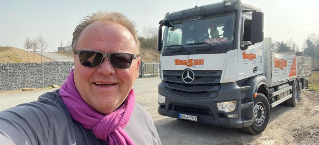 Neues vom Tenor mit Stern: Winni Biermann feiert  den deutschen Country-Schlager: Der singende Trucker Winni Biermann: Auf dem Asphalt dieser Welt!
