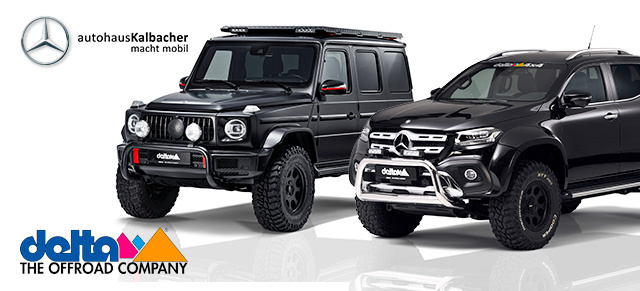 Neu im Kalbacher Online-Shop: Zubehör von delta4x4: Mercedes  Benz-Vertragspartner bietet Offroad-Enthusiasten ein breites Angebot an  Artikeln speziell für Allradfahrzeuge. - News - Mercedes-Fans - Das Magazin  für Mercedes-Benz-Enthusiasten