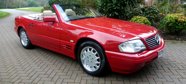 Schlüssel verloren und versteigert: 1996 Mercedes-Benz SL 500 mit nur 80 Meilen