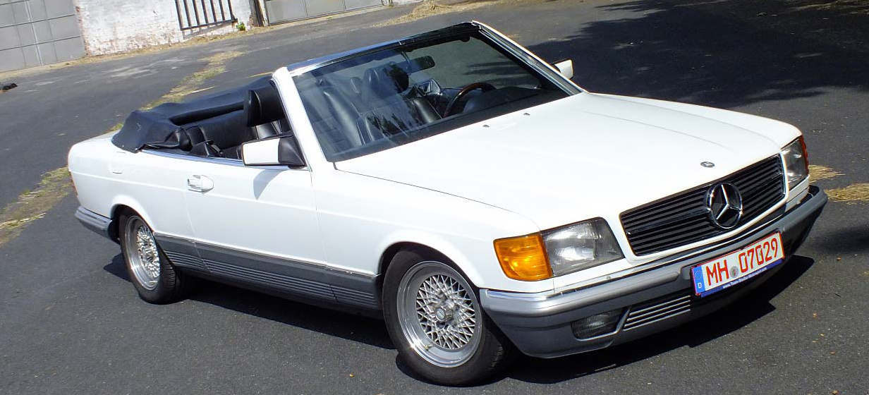 Open Flair Sgs Cabriolet Auf Basis Mercedes 500 Sec C126 84er Kreation Der Styling Garage Prasentiert Sich In Seltener Schonheit Auto Der Woche Mercedes Fans Das Magazin Fur Mercedes Benz Enthusiasten
