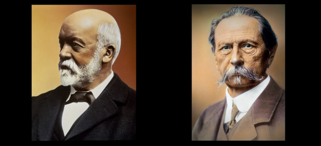 Ein Stern geht auf: Runde Geburtstage der Unternehmensgründer: Automobil-Pioniere: Gottlieb Daimler und Carl Benz