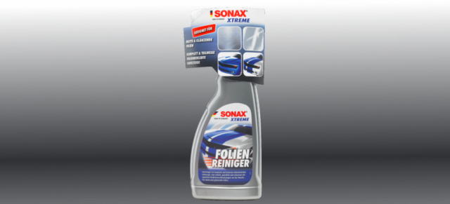 Neu: Sonax Xtreme Folienreiniger: Der neue Spezialist für die Reinigung folierter Fahrzeuge