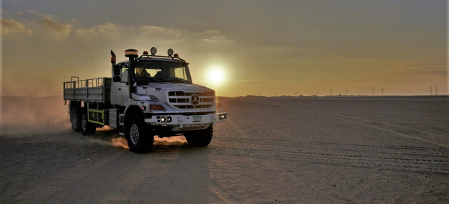 Der neue Mercedes-Benz Zetros: Weltpremiere der neuen Generation des robusten Lkws
