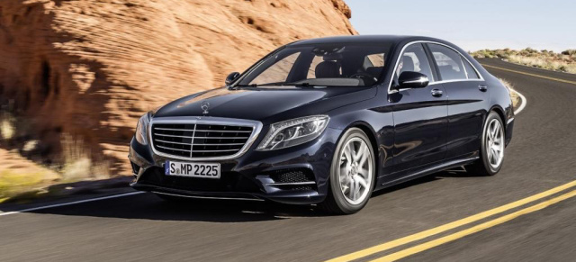 S ist da! Die neue Mercedes S-Klasse (W222) zeigt sich: Die neue Oberklasse-Generation von Mercedes hat den Anspruch, das beste Automobil der Welt zu sein