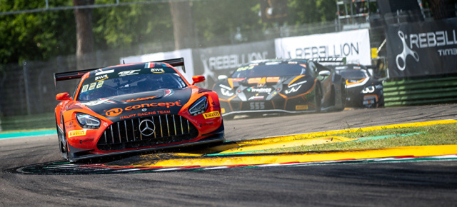Mercedes-AMG Kundensport beim Saisonauftakt der GT World Challenge: Durchwachsenes Wochenende in Imola
