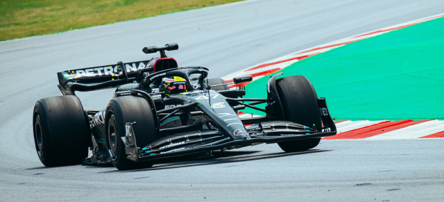 Schumacher zurück im Mercedes Formel 1 Auto: Produktives Debüt für Schumacher