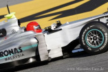 Mercedes GP Formel 1 Vorbereitung Barcelona: Fazit der Silberpfeil Tests : 14 Tage vor dem F1 Saisonstart präsentiert sich das Mercedes GP Silberpfeil Team in guter Verfassung