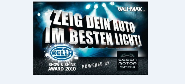 HELLA Show & Shine Award 2010: Alle Infos zu Deutschlands beliebtestem Tuning Award - powered by ESSEN MOTOR SHOW