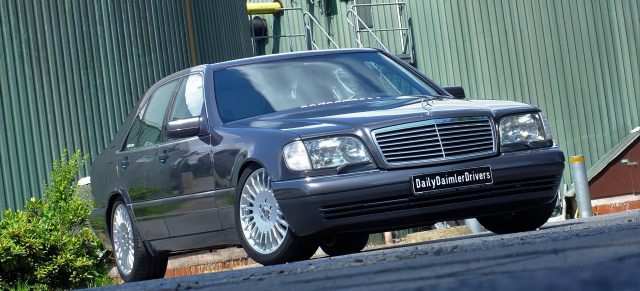 Groß und gut: Mercedes-Benz  S 420 (W140): Maxi muss man mögen: großartiger Mercedes S420 mit individuellem Feintrimm 