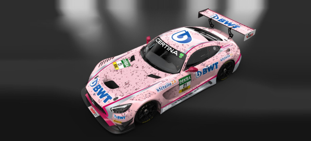 Ex-DTM Team Mücke Motorsport gibt wieder Vollgas: Der Pink Panther fährt jetzt im ADAC GT Masters!