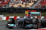 F1 GP Spanien: Vettel siegt in Barcelona: Die Silberpfeile fahren auf Rang 6 und 7 und  damit in die Punkte
