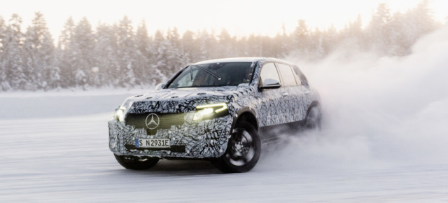 Mercedes-Benz EQC und GLC F-CELL : Neue Mercedes Elektro-Autos werden eiskalt getestet 