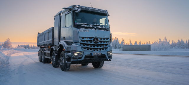 Mercedes  eArocs 400 im Wintertest bei minus 20 Grad: Eiskalt gecheckt