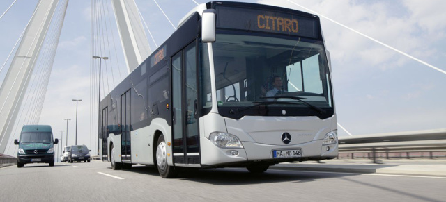 Die Bahn kommt - mit Bussen von Mercedes-Benz und Setra : Daimler Buses liefert über 150 Omnibusse an Deutschlands größten Busverkehrsanbieter