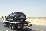 Wüst(e) getestet: Mercedes GLA Erlkönig in Dubai gesichtet (Video): Im heißen Wüstenstaat muss sich ein Mercedes GLA Prototyp bewähren