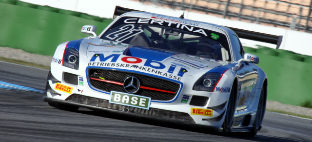ADAC GT Masters in Hockenheim, Rennen 1: Titelentscheidung auf dramatische Weise vertagt!