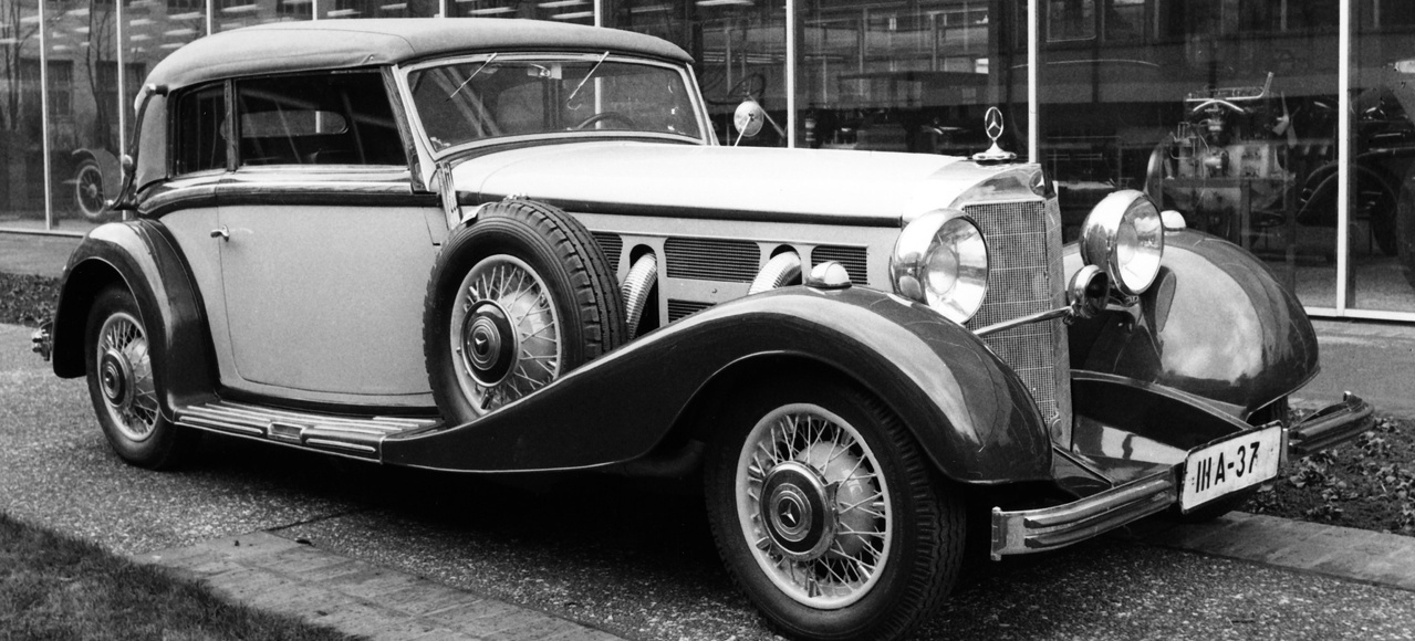 Premiere auf der internationalen Automobil-Ausstellung in Berlin im Jahr 1934: Typ 500 mit Kompressor: 90 Jahre Mercedes-Benz 500 K (W29)