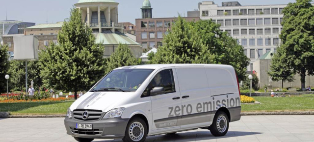 Mercedes-Benz ist ausgezeichnet: Der neue Preisträger heißt  Vito E-CELL: Der Mercedes Tranporter  gewinnt in der Kategorie Transport/Logistics Innovation of the Year  
