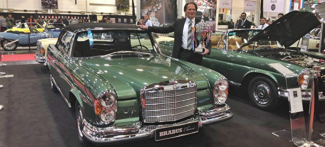 Essen Motor Show 2017: Ausgezeichneter Stern: Das schönste Classic Car der 50. Essen Motor Show ist ein Mercedes