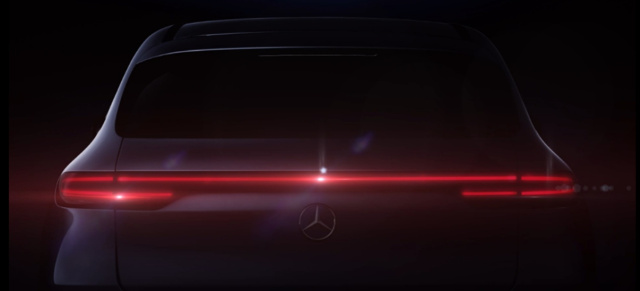 Mercedes-Benz EQC : 2. offizieller EQC Teaser-Video: „Mystic Rear“ 
