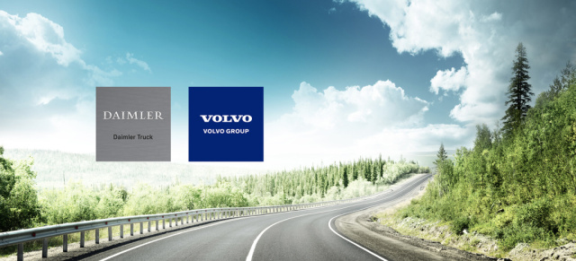 Volvo Group und Daimler Truck AG machen gemeinsame Sache: Das Joint Ventures für Brennstoffzellen-Serienproduktion ist ein Bekenntnis zur  CO2-freien Transportmobilität