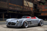 Verhinderter SEMA-2020-Supershow-Star: 1955 Mercedes Gullwing Widebody Droptop