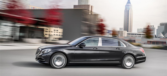 Mercedes-Maybach S-Klasse: Die Preise: Ganz oben einsteigen ab 134.053,50 €