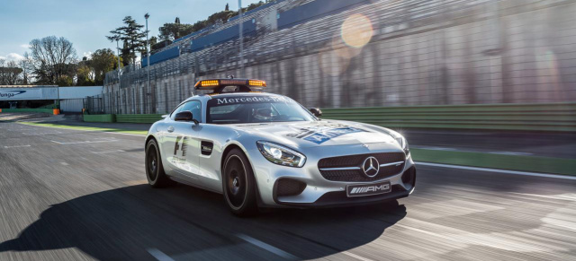 Formel 1: Weltmeisterlich auf Nummer Sicher: Mercedes-AMG GT S F1 Safety Car und C63 S T-Modell F1 Medical Car