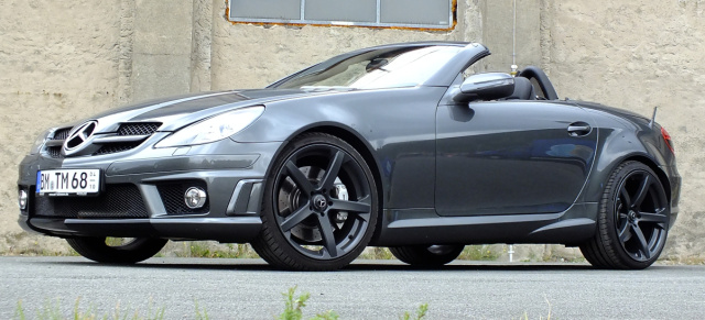 Frischer Wind für die Straße: Mercedes SLK 55 AMG (R171): 2010er SLK sorgt für mächtig Wirbel