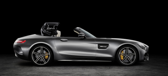 Mercedes-AMG GT Roadster: Alles gut bedacht: Webasto fertigt das Verdeck für AMG GT Roadster