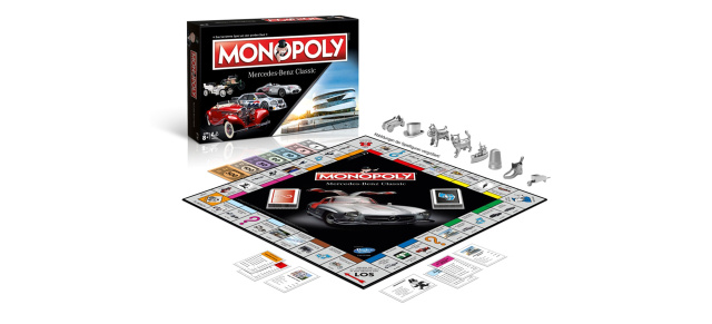 Christmas-Geschenktipp: Monopoly Mercedes-Benz Classic Edition : Spielerisch durch die Markengeschichte mit  Monopoly Mercedes-Benz Classic Edition