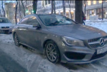 Premiere on the Road: Erster Mercedes CLA im Straßenverkehr gesichtet: In Wien ist der erste Mercedes CLA aufgetaucht