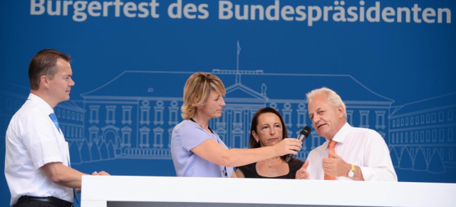 Jeder Cent hilft: Daimler stellt ProCent-Initiative auf dem Bürgerfest des Bundespräsidenten vor: Kleiner Beitrag  große Wirkung