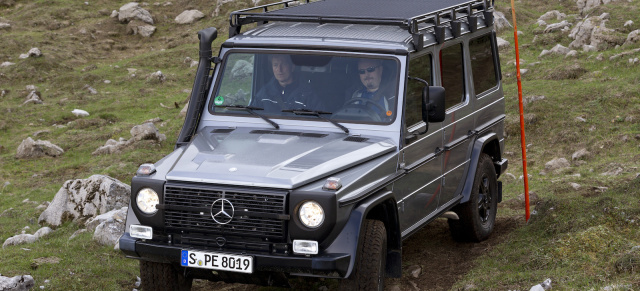 Auf allen vieren um die Welt: Über vier Jahrzehnte Mercedes G-Klasse - und bald auch elektrisch